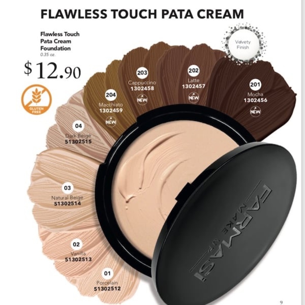 Farmasi Flawless Touch Cream Foundation